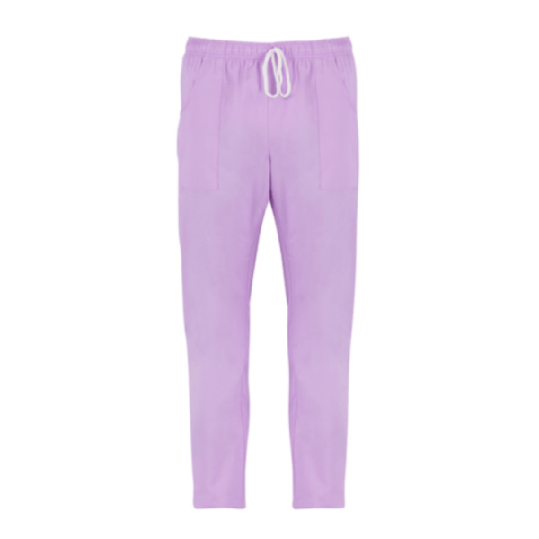 pantaloni sanitari colorati eco lilla