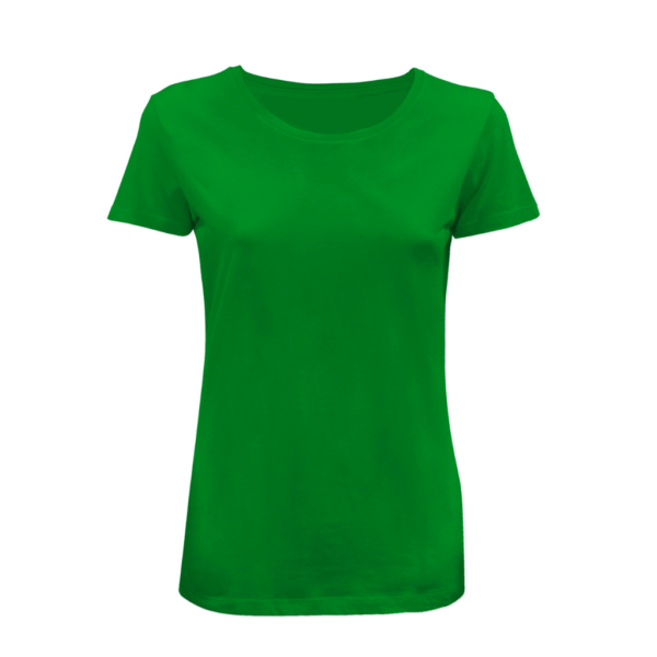 tshirt basic donna verde