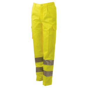 pantalone alta visibilità giallo