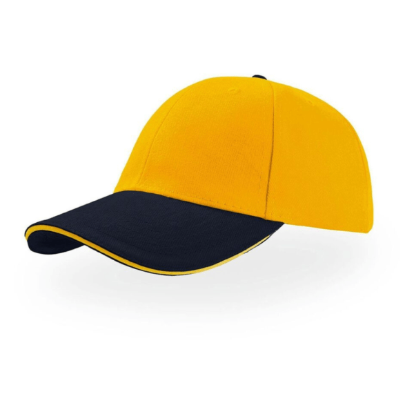 Cappellino baseball liberty giallo blu navy