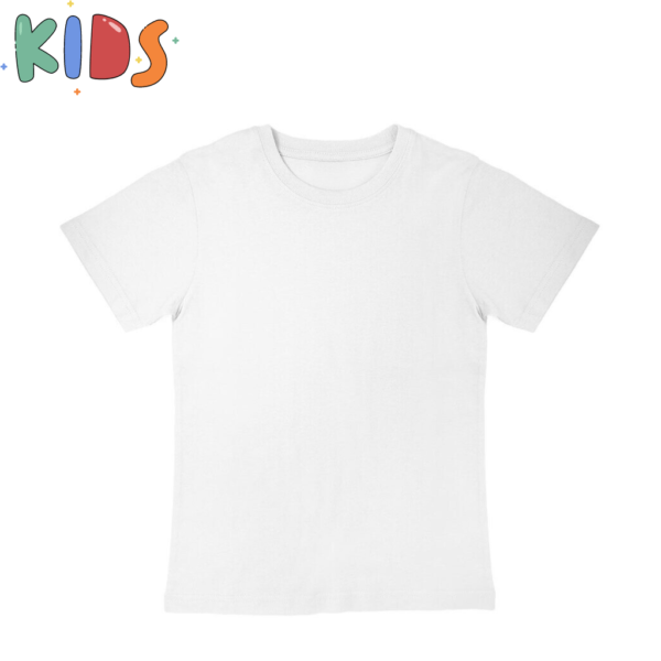 magliette da bambini con stampa bianco