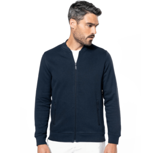 Giacca in felpa tutta zip